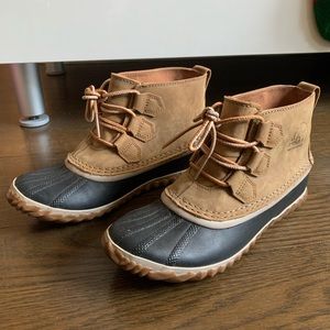 Sorel Womens Out N About Rain Snow Boot